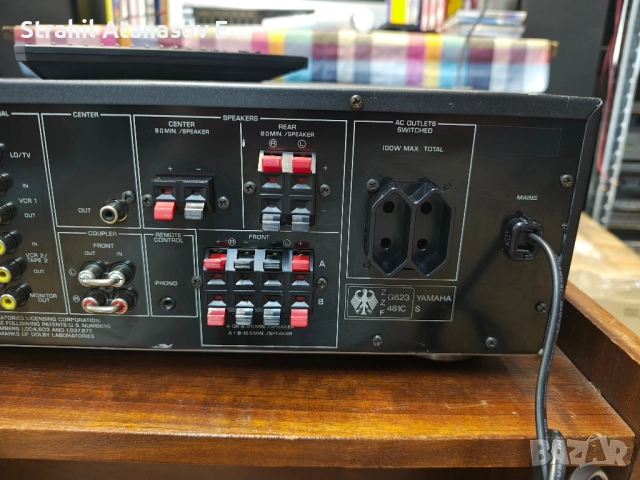 Yamaha RX-V660 RDS - Ресивър , снимка 13 - Ресийвъри, усилватели, смесителни пултове - 51698213