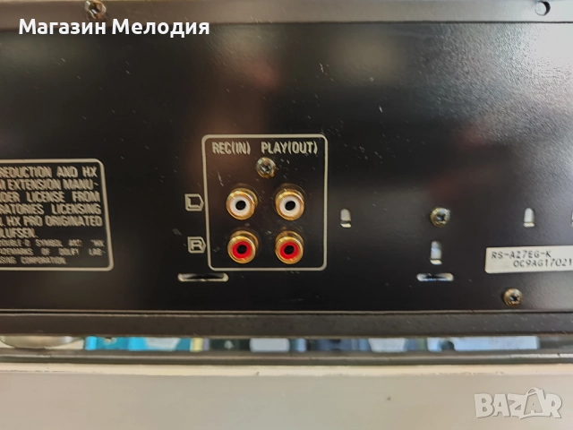 Касетен дек Technics RS-AZ7 Техническо състояние - перфектно. Има забелажки по външния вид., снимка 10 - Декове - 51730793