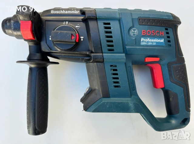 BOSCH GBH 18V-20 - Акумулаторен перфоратор 18V перфектен!