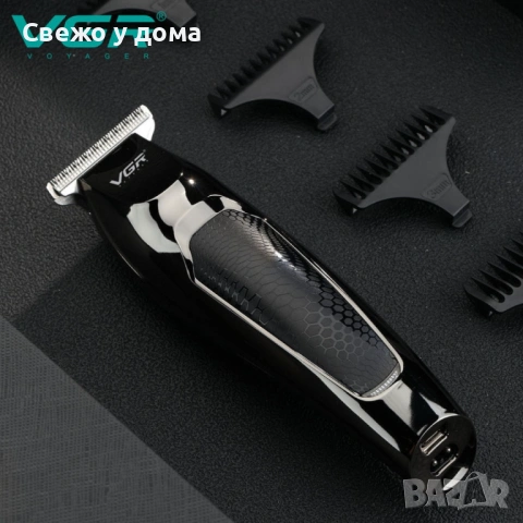 Оригинална професионална машина за подстригване на коса, безжичен тример за брада, снимка 3 - Машинки за подстригване - 54191313