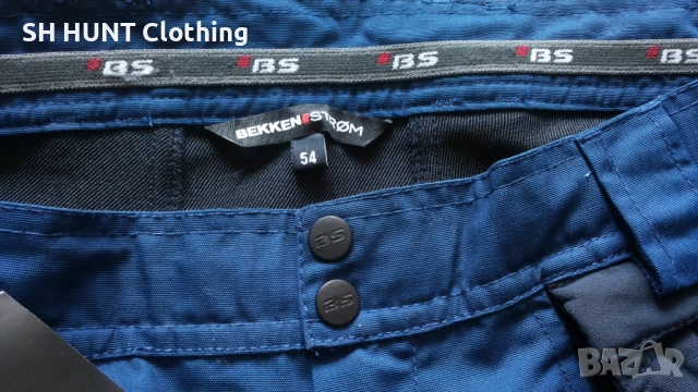 Bekken & Strom MAJAVATN BUKSE Stretch Work Wear размер 52 / L еластичен работен панталон W4-9, снимка 15 - Панталони - 52076048