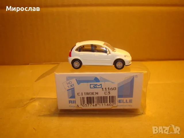 RIETZE H0 1/87 CITROEN C 3 МОДЕЛ КОЛИЧКА ИГРАЧКА, снимка 3 - Колекции - 48975082