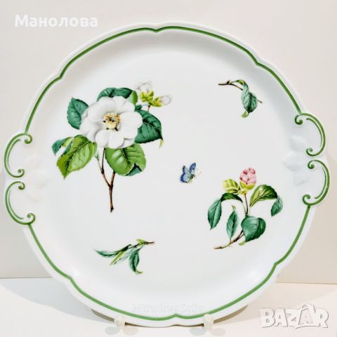 Три тройни комплекта и плато Heinrich Villeroy & Boch Flora Camelia., снимка 2 - Сервизи - 45349892