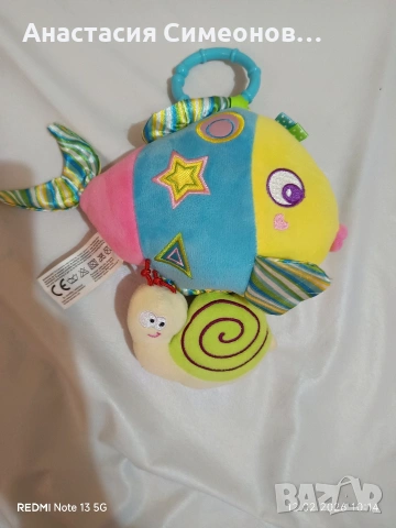 Lorelli - Музикална играчка 'Пъстроцветна рибка'