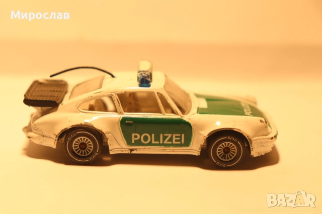 1/64? SIKU PORSCHE 911  POLICE ПОЛИЦИЯ КОЛИЧКА ИГРАЧКА МОДЕЛ, снимка 5 - Колекции - 52348060