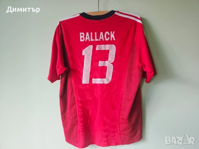 Adidas Michael Ballack Bayern Munich #13 2001 Soccer Jersey Shirt L football футболна тениска джърси
