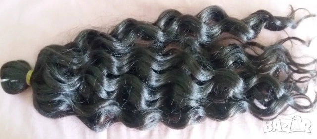 Изкуствена къдрава коса - Къдрици Ариел и Океански вълни, снимка 2 - Аксесоари за коса - 52587571