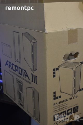 Геймърски компютър I5 8500 RX580 SSD 16 GB DDR4 светещща кутия, снимка 3 - Геймърски - 53876277