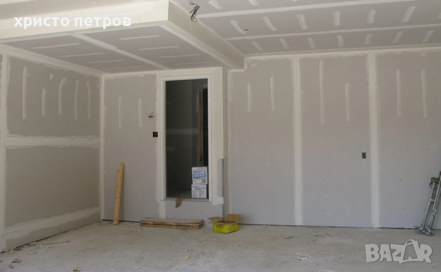 Монтаж на гипсокартон