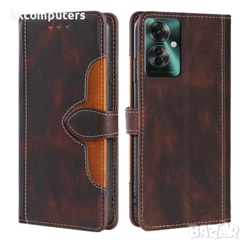 OPPO Reno11 F 5G Magnetic2 Кожен Калъф и Протектор, снимка 2 - Калъфи, кейсове - 51362442