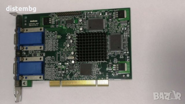 Видеокарта PCI Matrox G450 16MB,модел G45FMDHP16DB, снимка 1 - Видеокарти - 36901024