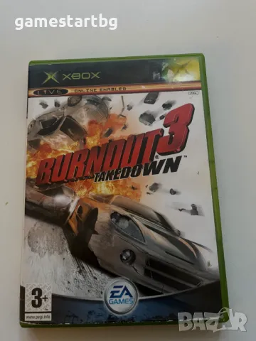 Burnout 3: Takedown за Xbox classic/Xbox original, снимка 1 - Игри за Xbox - 49483285