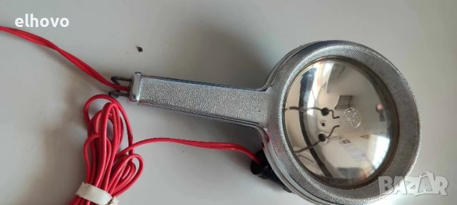 Ловен, боен фар хромиран 12V, снимка 2 - Други - 50614626