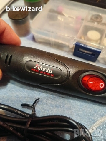 Afantti 12v мини машина за шлайфане / гравиране НОВА, снимка 4 - Други инструменти - 53125819