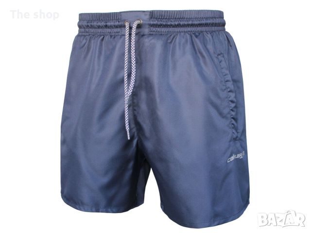 Плажни шорти в тъмносин цвят (003), снимка 1 - Бански - 45416951