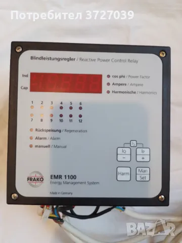 косинос фи регулатор 12 изх. за контактори.FRAKO-ЕМР-1100, снимка 1 - Други инструменти - 47268843