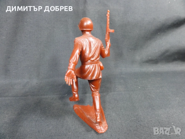 СТАРА РЕТРО СОЦ СССР ПЛАСТМАСОВА ФИГУРКА РУСКИ ВОЙНИК ВСВ, снимка 3 - Колекции - 52712140