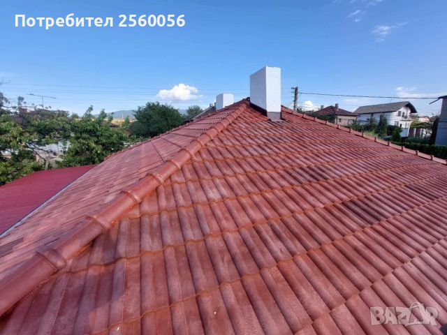Нов покрив ремонт и изграждане на покриви отстраняване на течове пренареждане на керемиди и д-р, снимка 9 - Ремонти на покриви - 45711297