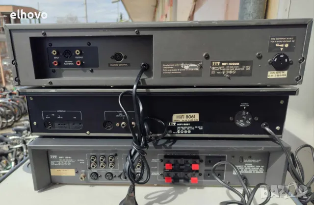 Стерео усилвател, тунер и дек ITT, снимка 5 - Ресийвъри, усилватели, смесителни пултове - 49928522