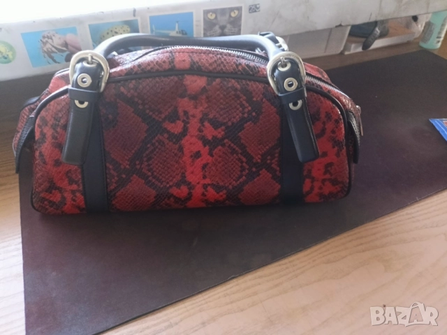 чанта естествена кожа, снимка 4 - Чанти - 52889754