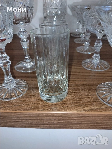 Кристални чаши , снимка 4 - Чаши - 53588429