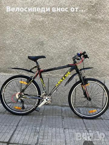 Велосипед колело KELLYS 26 цола 27 скорости всичко е SHIMANO DORE LX много запазено технически Ок 