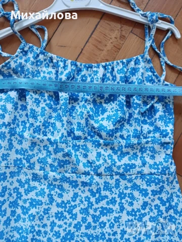 Рокля на презрамки, снимка 3 - Рокли - 51045021