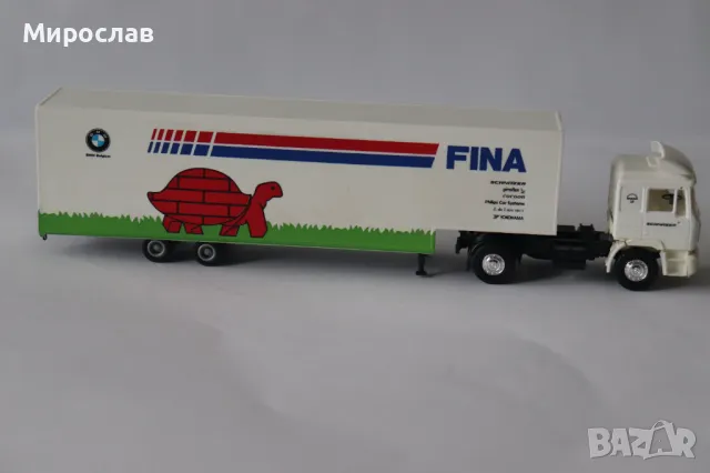 HERPA 1/87 H0 MAN КАМИОН МОДЕЛ ТИР ИГРАЧКА КОЛИЧКА, снимка 7 - Колекции - 49180831