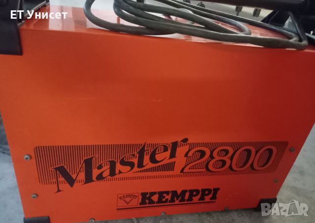 Аргон със опция електрожен Kemppi Master 2800, снимка 3 - Други машини и части - 46681834