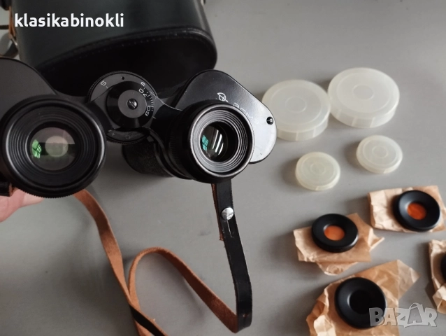 ТОП НОВ Съветски Бинокъл-БПВ1 7х50-MADE IN СССР, снимка 4 - Екипировка - 52823360