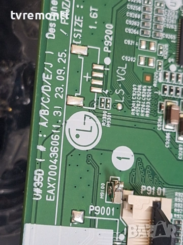 Main board EAX70043606 (1.3) ,за 43-инчов телевизор LG Модел 43UT80006LA, с дисплей HC430DQG-SLHA1-A, снимка 5 - Части и Платки - 53494106