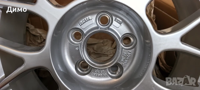 BBS RC324 7.5x17" ET35 5x100 VW Golf Mk4 Audi A3 Seat Ibiza, снимка 10 - Гуми и джанти - 54205683