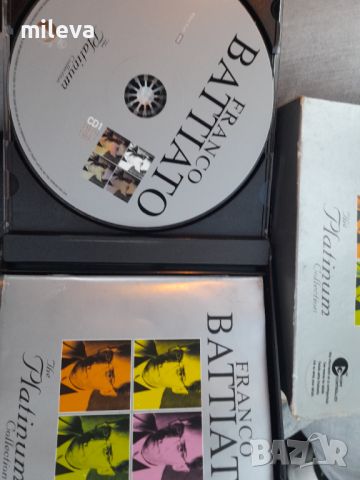 Платинен диск Franco Battiato, снимка 1 - CD дискове - 46171418