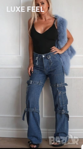 ✨ Дамски Дънки , снимка 2 - Дънки - 53848016