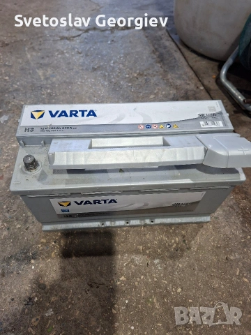 Акумулатор 100ач. Варта, снимка 2 - Части - 53490696
