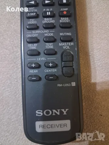 Дистанционно Sony RM-U263, снимка 2 - Ресийвъри, усилватели, смесителни пултове - 50380712