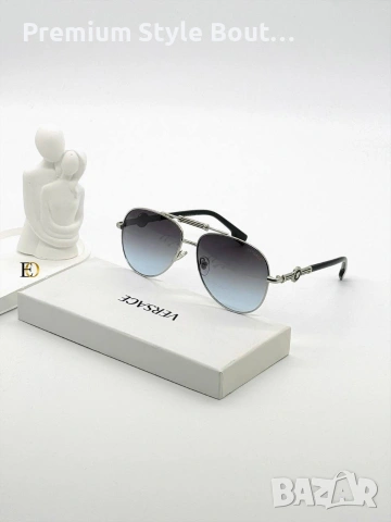 Слънчеви очила Versace Gucci Chloe Miu miu с калъф ,кутия на марката и ув защита , снимка 11 - Слънчеви и диоптрични очила - 54019866