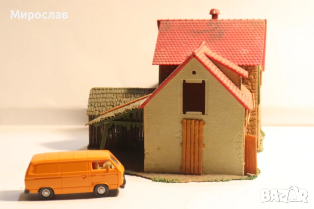 FALLER? KIBRI?VOLLMER H0 1/87 СГРАДА КЪЩА ВАГОН ВЛАК ЖП, снимка 4 - Колекции - 53754139