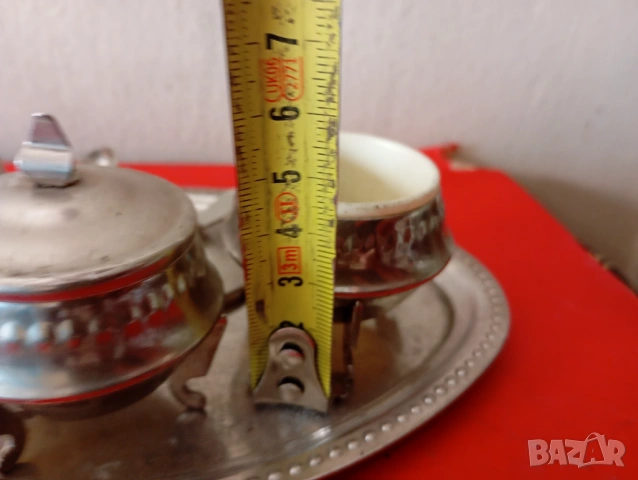 Винтидж комплект за подправки, снимка 4 - Антикварни и старинни предмети - 54243223