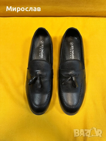BOLONGARO TREVOR мъжки мокасини/обувки номер 44, снимка 6 - Мокасини - 52631805