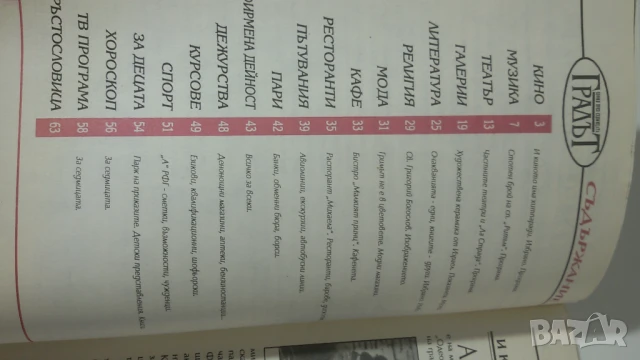 Списания Градът - София през седмицата - 3 броя 1992, 1993, снимка 12 - Списания и комикси - 51142296