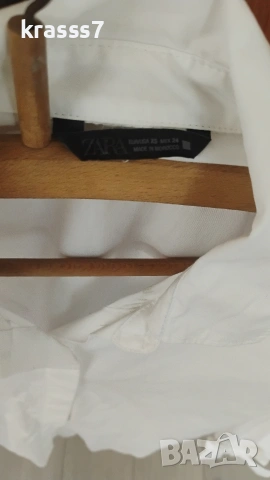 дамска бяла риза Zara