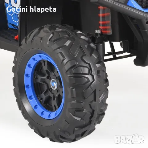 Акумулаторен бъги Cool 4X4 12V,MP3 плейър, с меки гуми и WiFi дистанционно , снимка 13 - Детски велосипеди, триколки и коли - 47231319