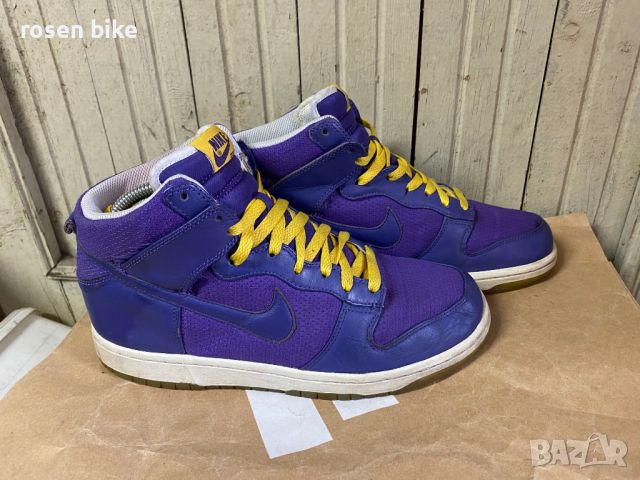 Nike Dunk High Zoom Premium Lakers Purple''оригинални маратонки 40.5, снимка 8 - Маратонки - 45904093