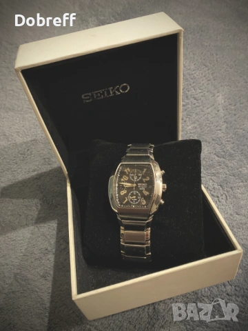 Рядък SEIKO Chronograph – Отлично състояниe, снимка 3 - Мъжки - 53576398