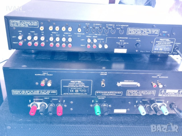 Продавам крайно стъпало и пред-rotel, снимка 8 - Ресийвъри, усилватели, смесителни пултове - 53988417