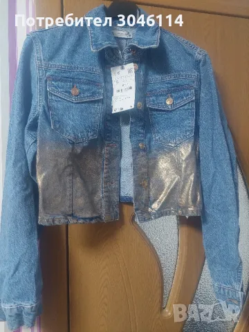 дънкено яке Зара, снимка 1