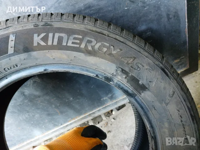 4бр.всесезонни гуми HANKOOK 235/60/18 107W DOT 1721, снимка 8 - Гуми и джанти - 48762415