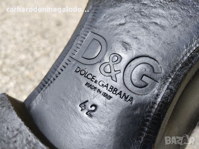 Dolce&Gabbana® Висок Клас Мъжки Обувки ОРИГИНАЛНИ Made in Italy, снимка 4 - Официални обувки - 46083106