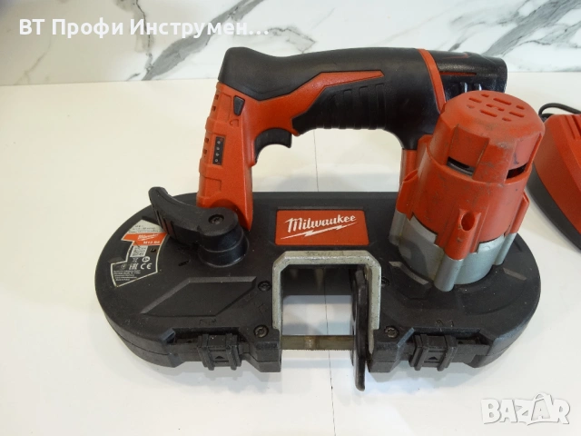 Milwaukee M12 BS - Лентов трион / банциг, снимка 9 - Други инструменти - 54297891